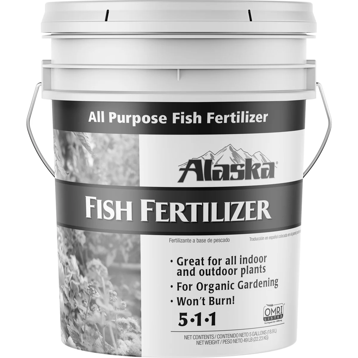 Alaska OMRI Fish Fertilizer 5-1-1 - Image 3