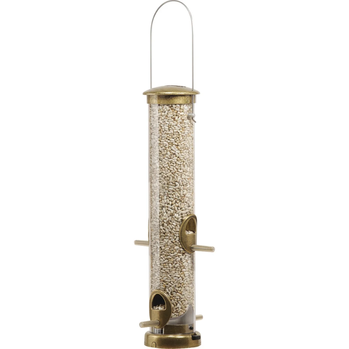 Aspects Antique Brass Seed Tube Feeder Quick Clean - Image 2