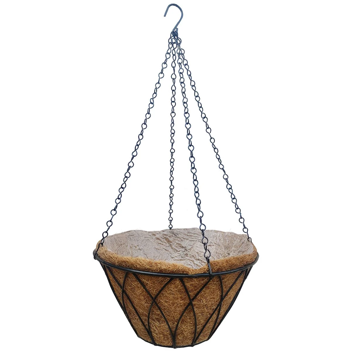 Austram Lotus Planter Black with Chain - Image 3