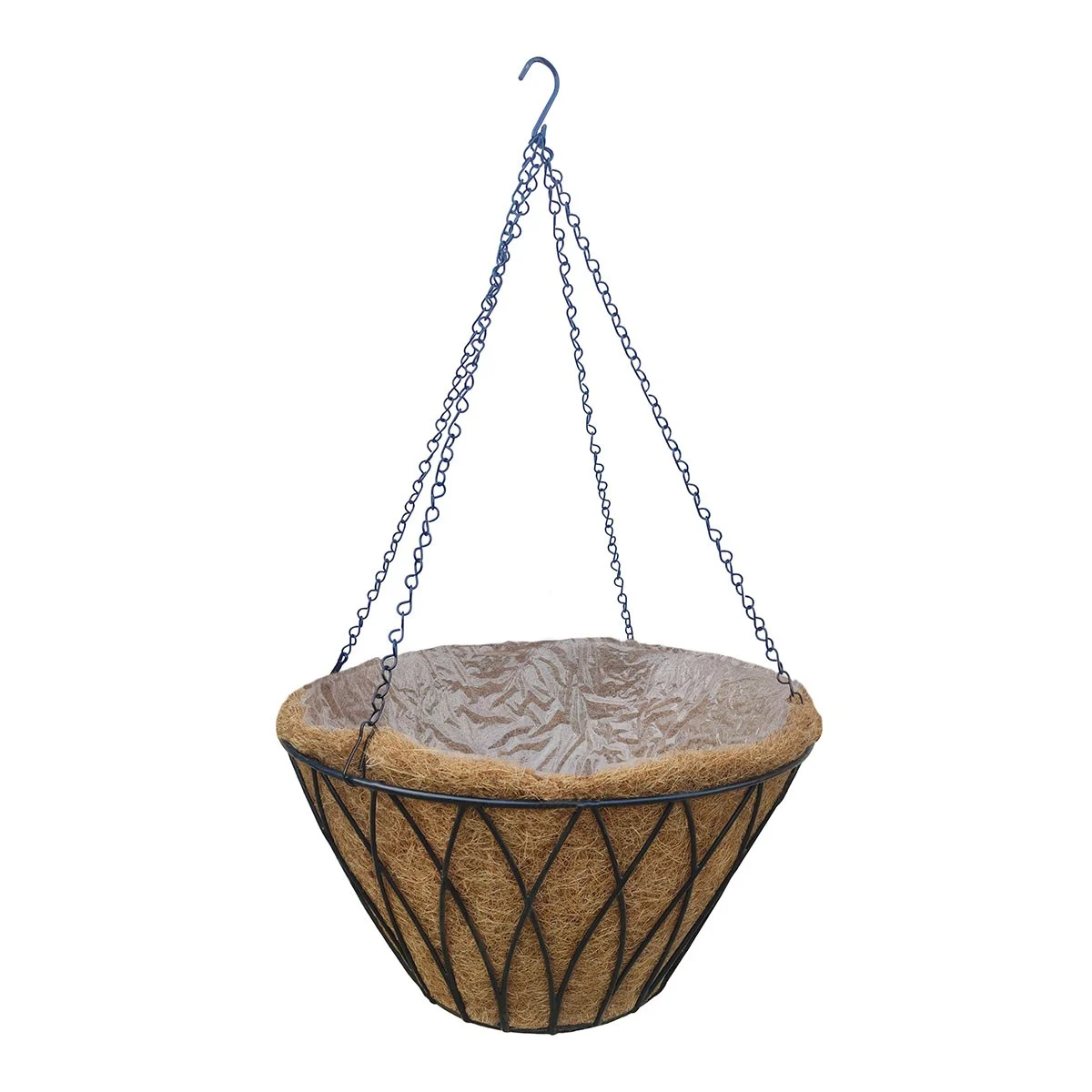 Austram Lotus Planter Black with Chain - Image 4