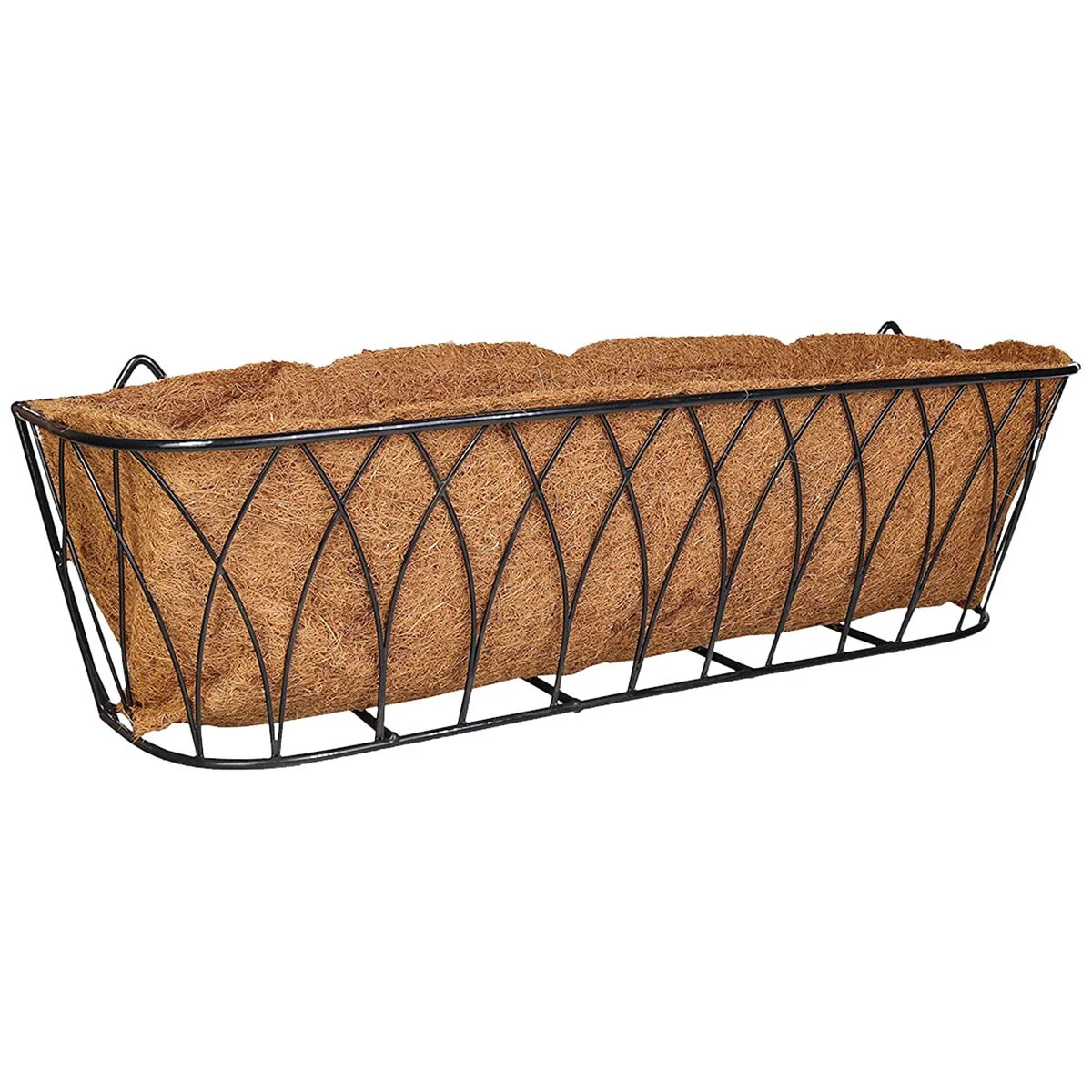 Austram Lotus Trough Planter Black - Image 3