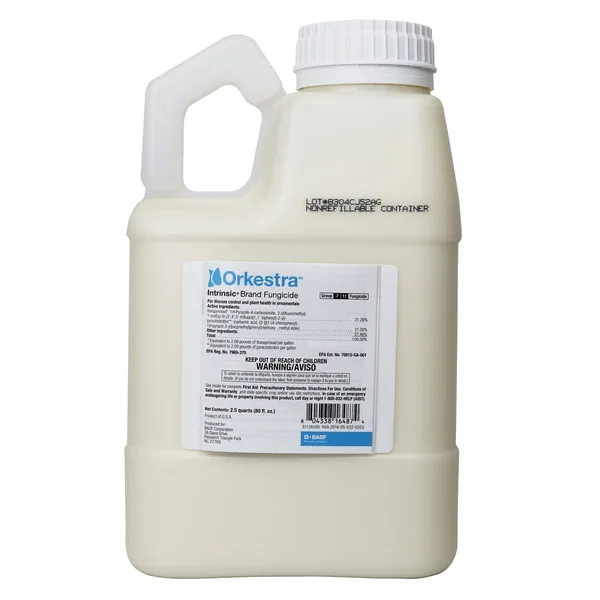 BASF Orkestra Intrinsic 80oz AGENCY LTD QTY ( fluxapyroxad + pyraclostrobin )