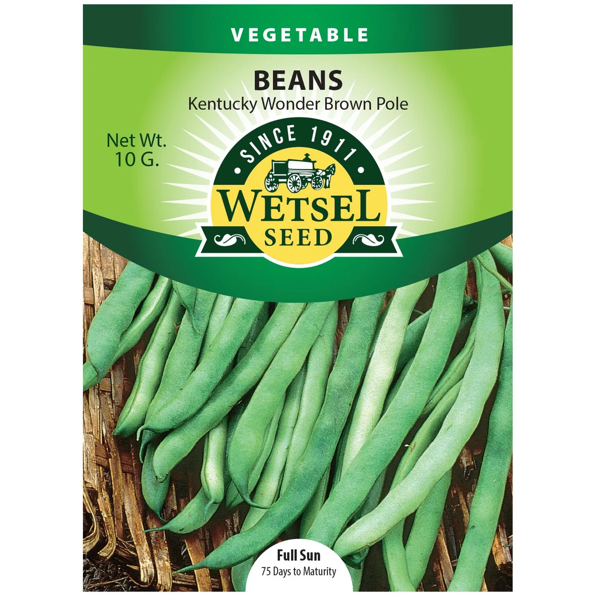 Beans, Kentucky Wonder Brown Pole - Image 2