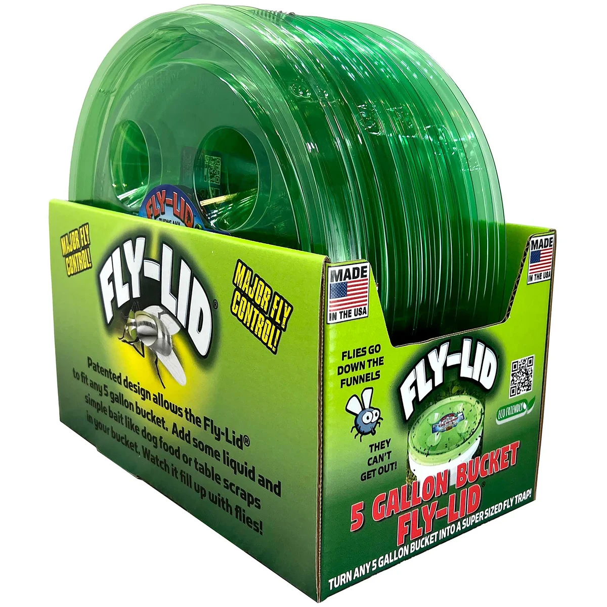 Billy Bob Fly Lid Fly Trap Bucket Counter Display - Image 3