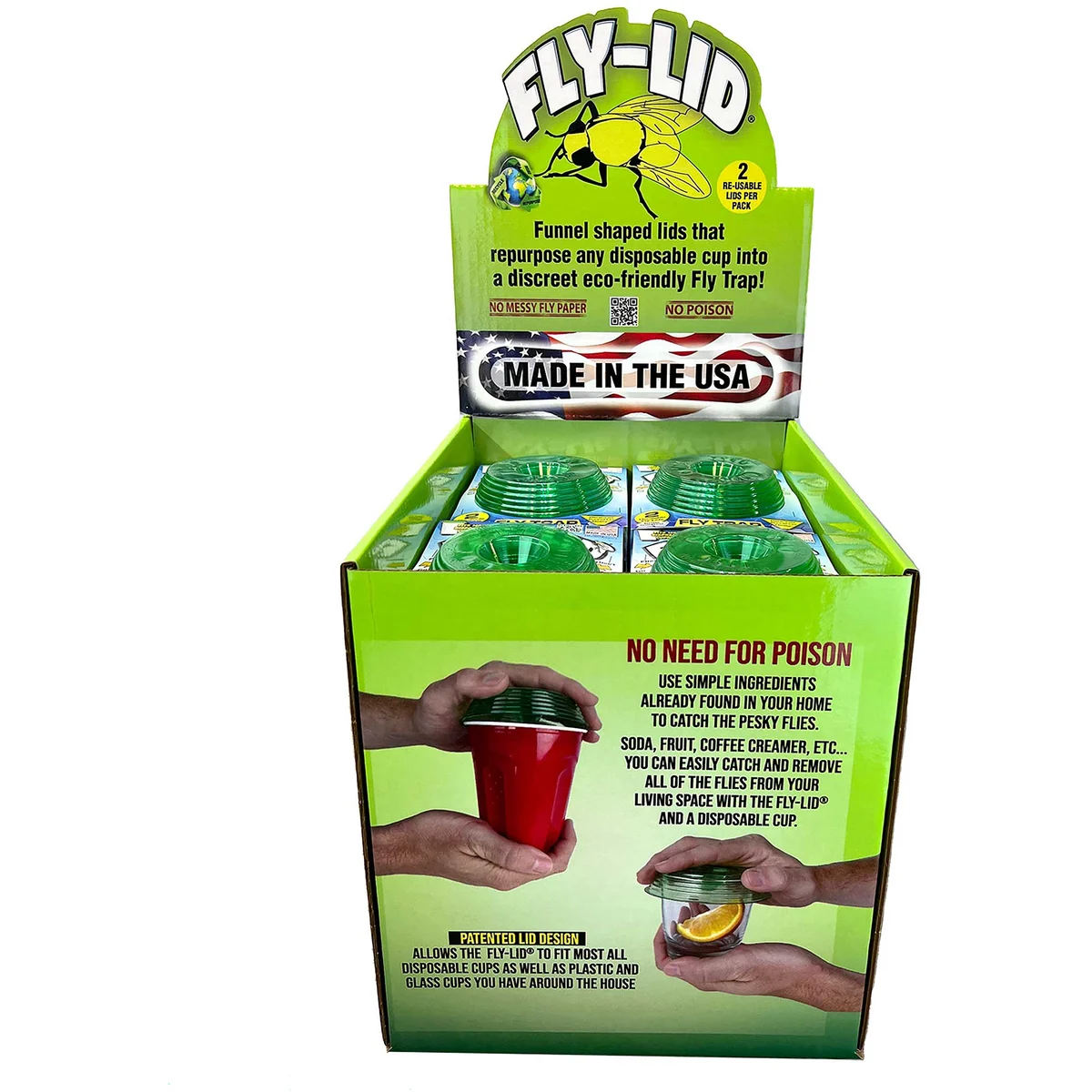 Billy Bob Fly Lid Fly Trap Counter Display - Image 2
