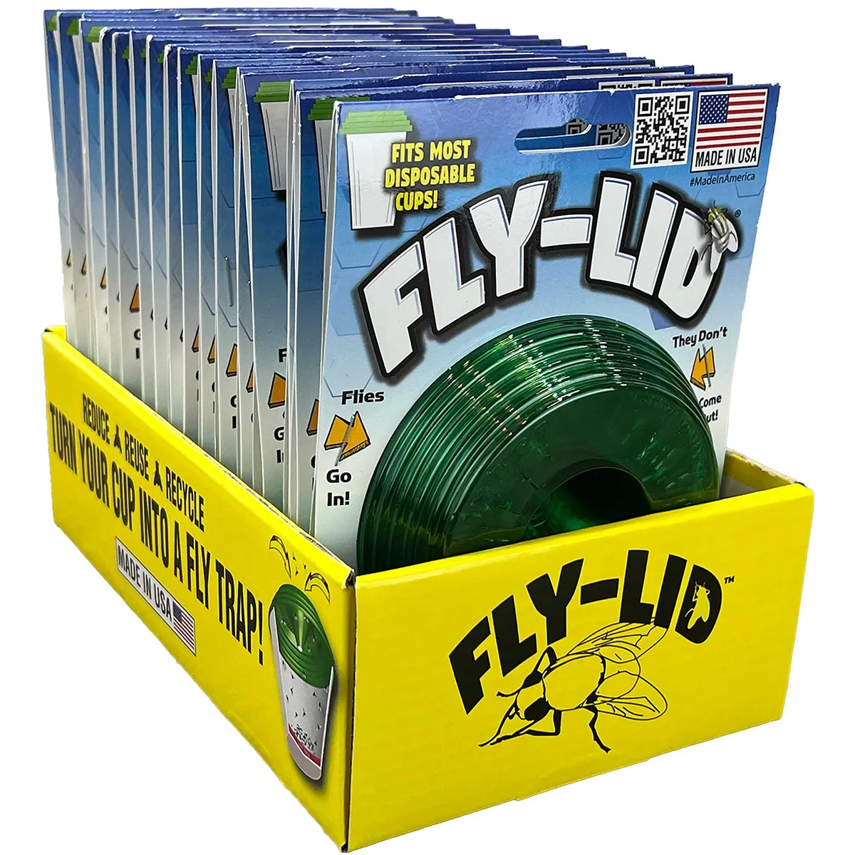 Billy Bob Fly Lid Fly Trap Counter Display - Image 3