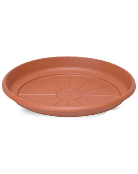 Crescent Emma Saucer Terra Cotta - Image 2