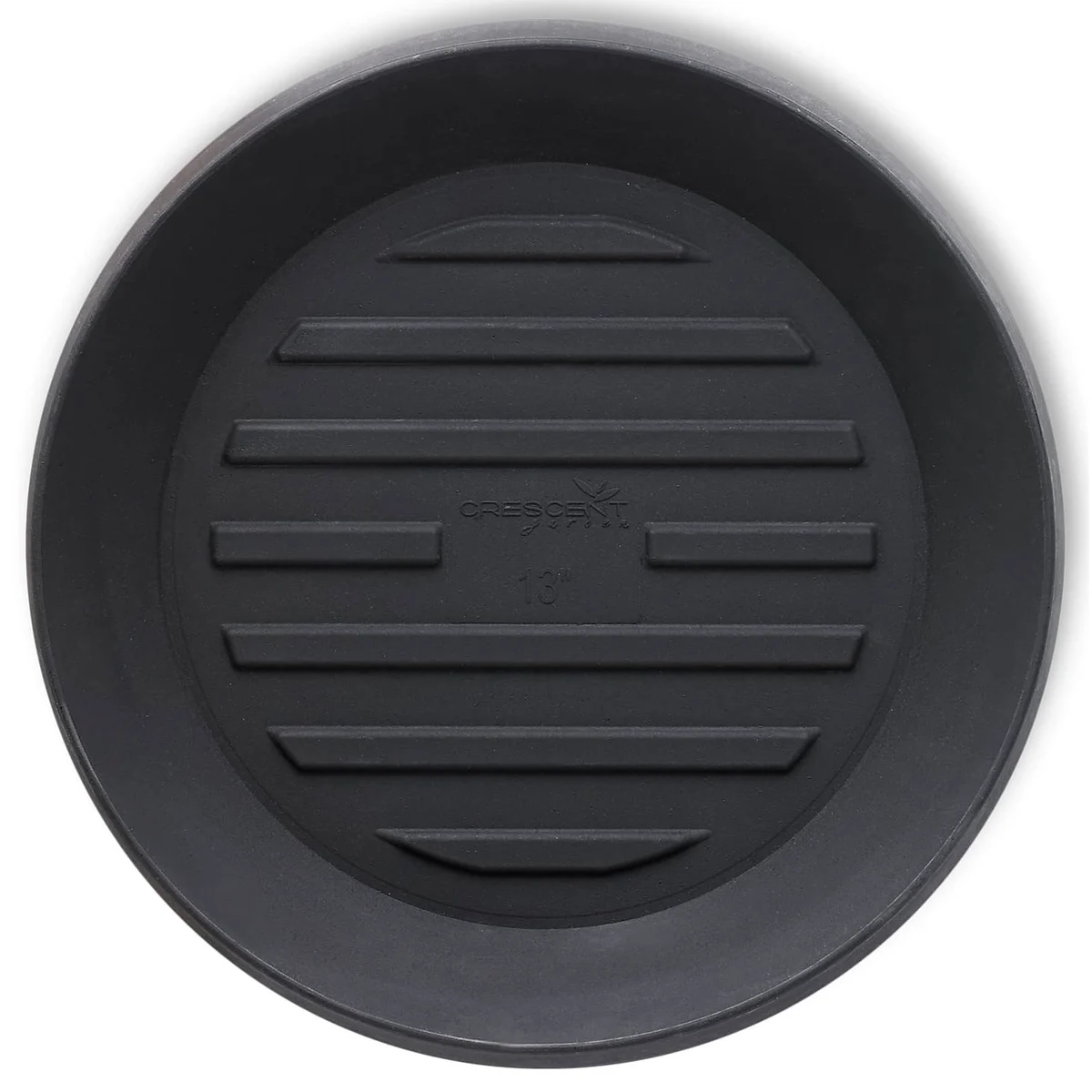 Crescent Round Universal Saucer Caviar Black - Image 3