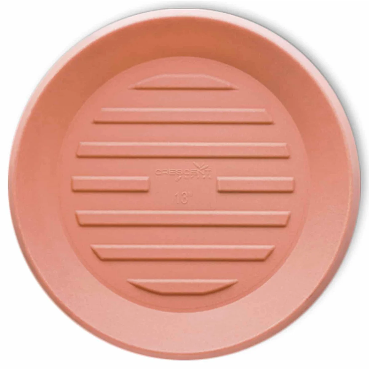 Crescent Round Universal Saucer Weathered Terracotta - Image 4