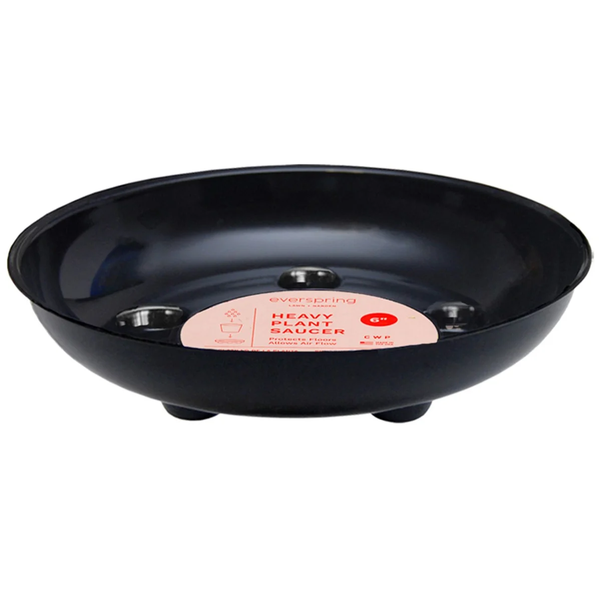 CWP Black Carpet Saver Saucer - Image 2