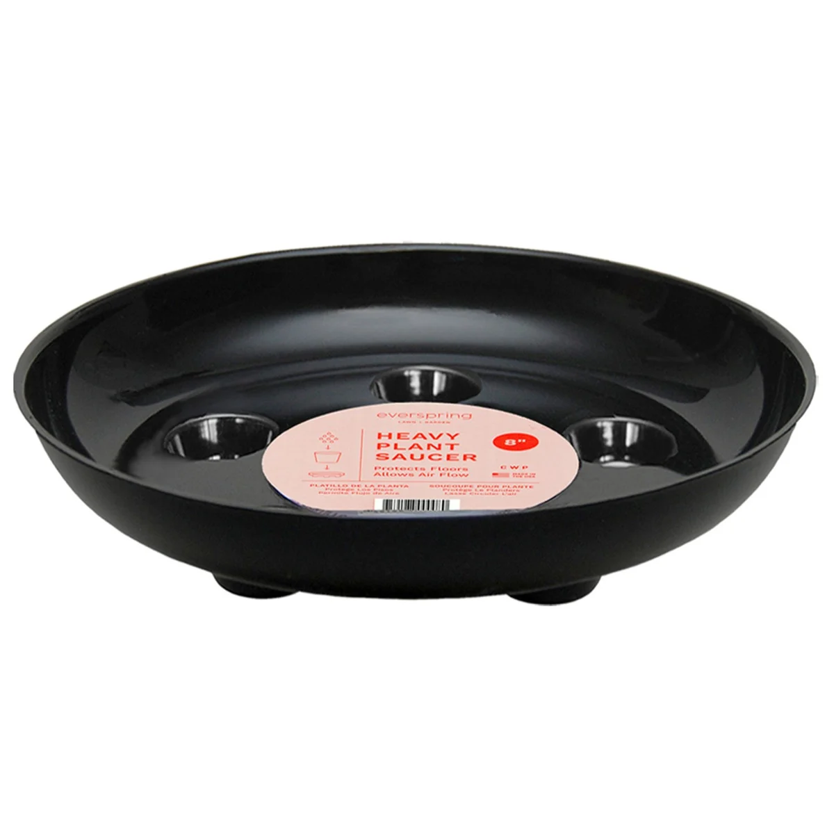 CWP Black Carpet Saver Saucer - Image 4