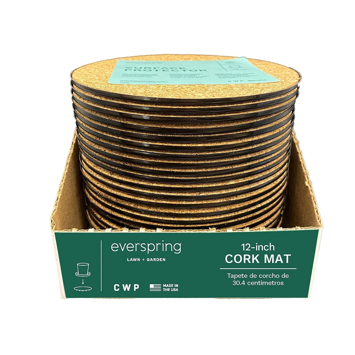CWP Cork Plant Mat Retail Ready Packaging - Image 2