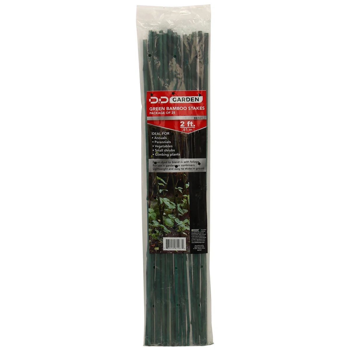 D&D Garden Green Packaged Bamboo Stakes - Image 3