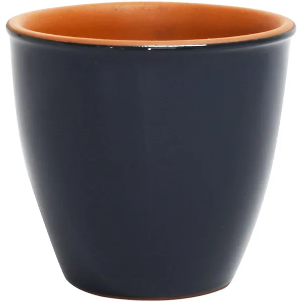 Deroma 5.4" Bell Flower Pot Navy