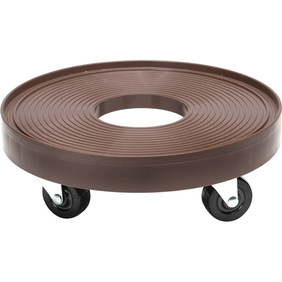 Devault Plant Dolly with Hole Espresso - Image 2