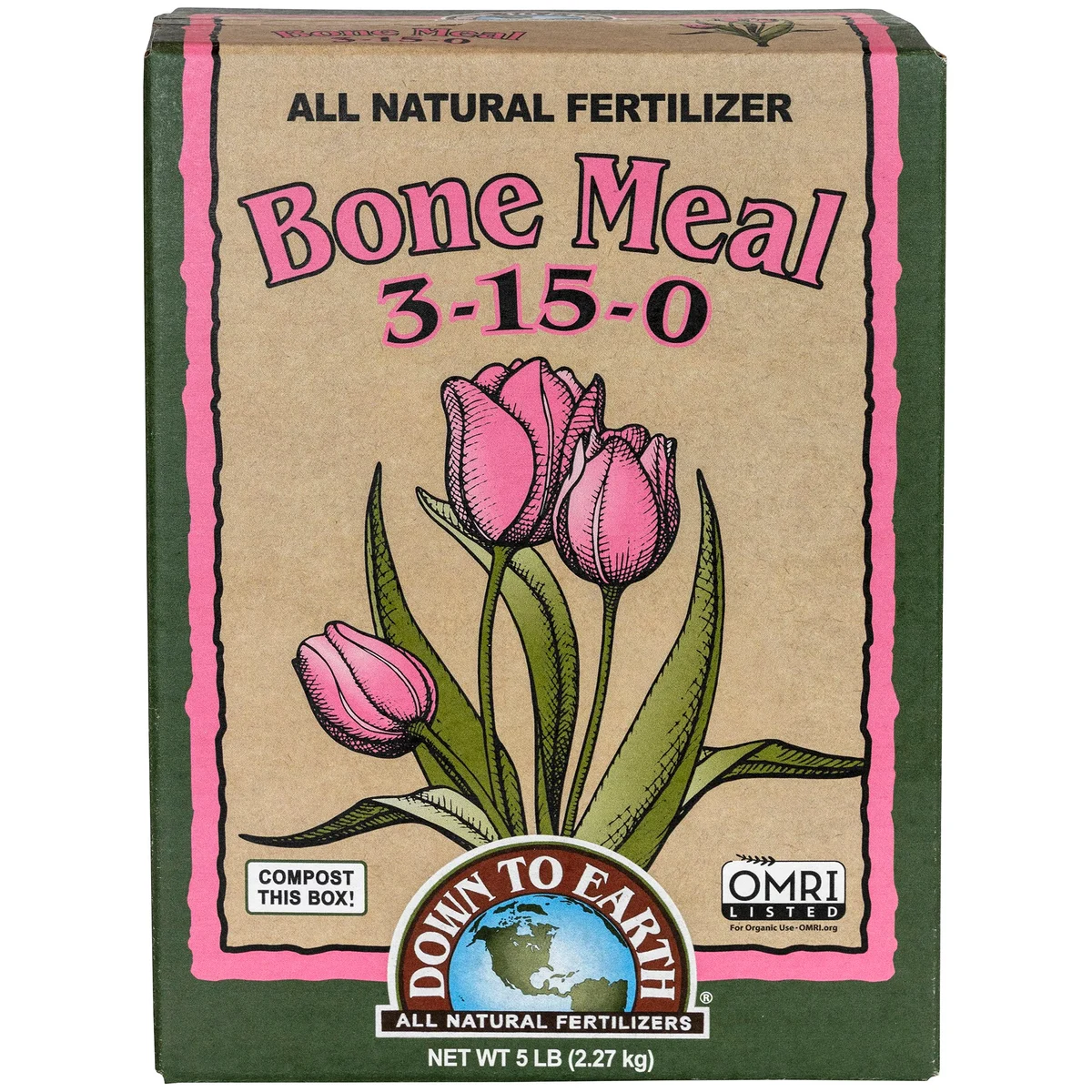Down to Earth Fertilizer Bone Meal 3-15-0 OMRI - Image 3