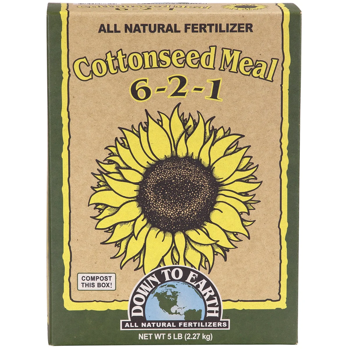 Down to Earth Fertilizer Cottonseed Meal 6-2-1 - Image 3