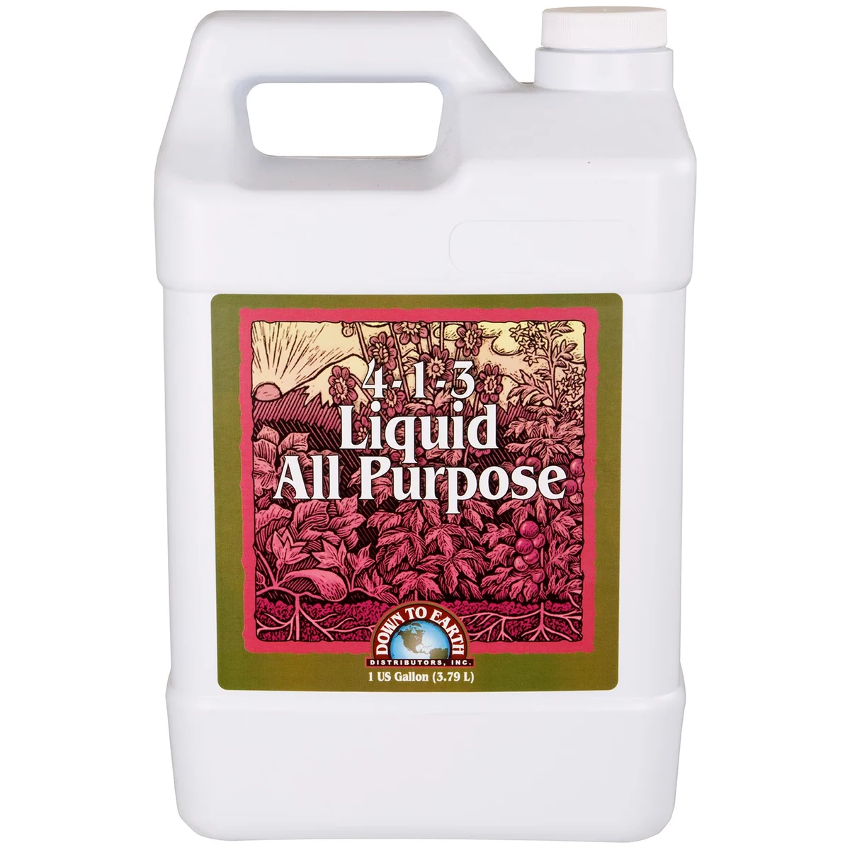 Down to Earth Fertilizer Liquid All Purpose 4-1-3 - Image 3