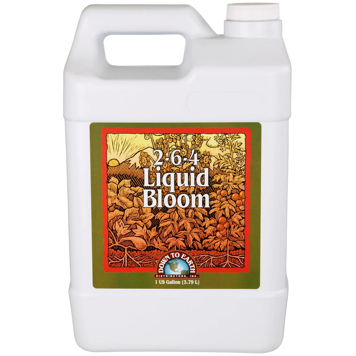 Down to Earth Fertilizer Liquid Bloom 2-6-4 - Image 4