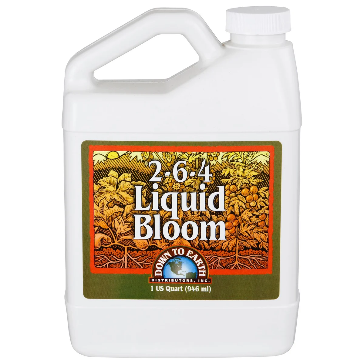 Down to Earth Fertilizer Liquid Bloom 2-6-4 - Image 3
