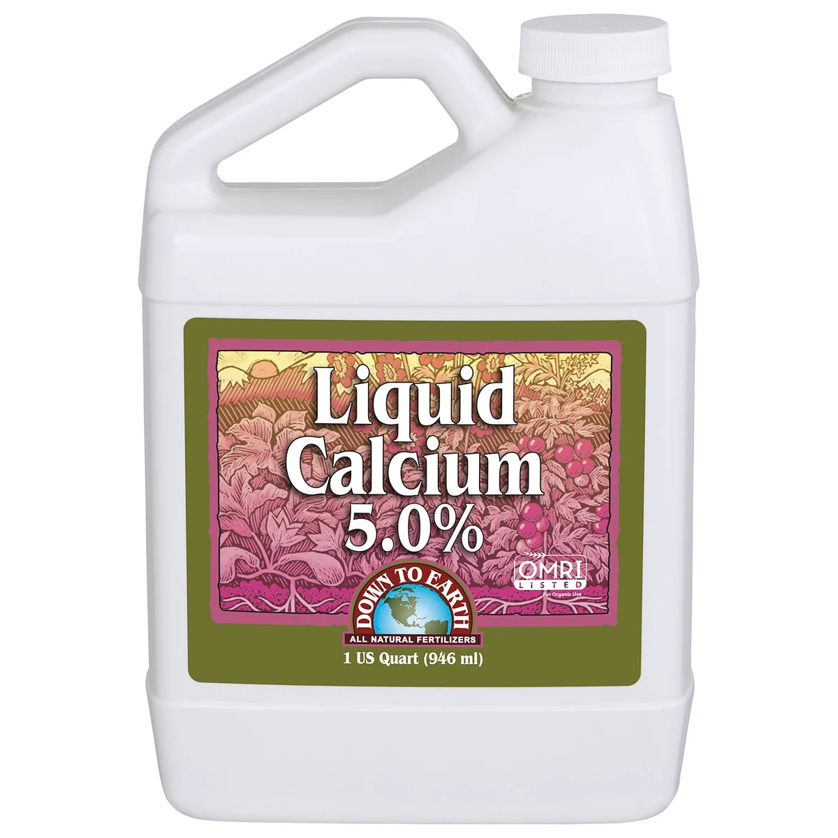 Down to Earth Fertilizer Liquid Calcium 5.0% OMRI - Image 2