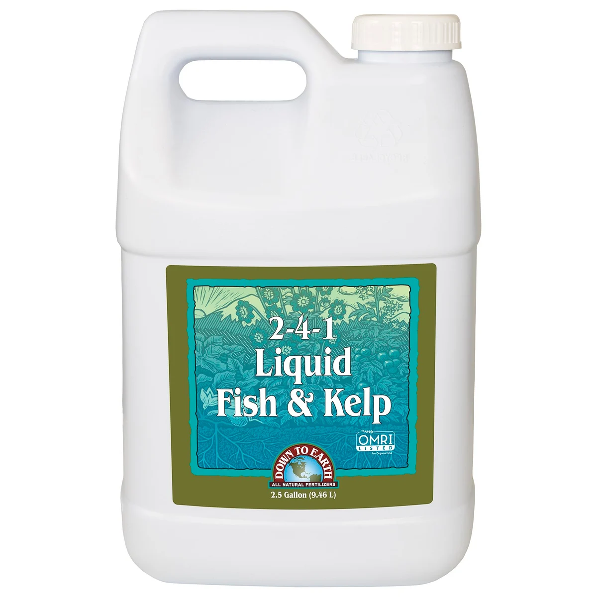 Down to Earth Fertilizer Liquid Fish & Kelp 2-4-1 OMRI - Image 4