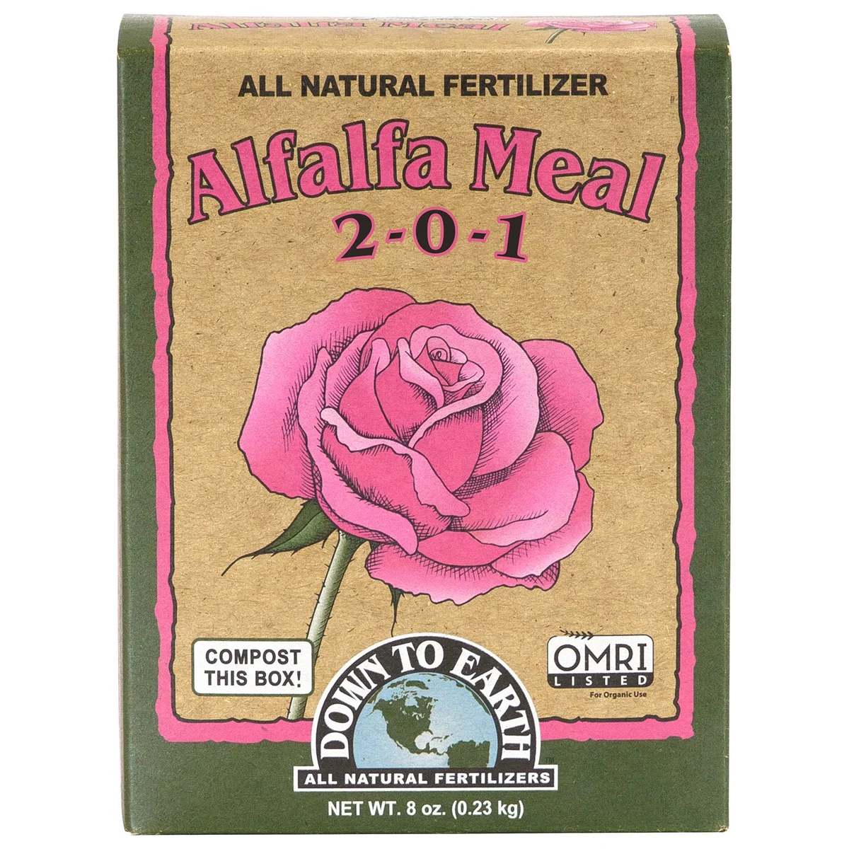 Down to Earth Fertilizer Mini Alfalfa Meal 2-0-1 OMRI - Image 3