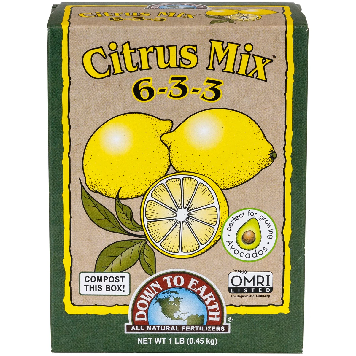 Down to Earth Fertilizer Mini Citrus Mix 6-3-3 OMRI - Image 3