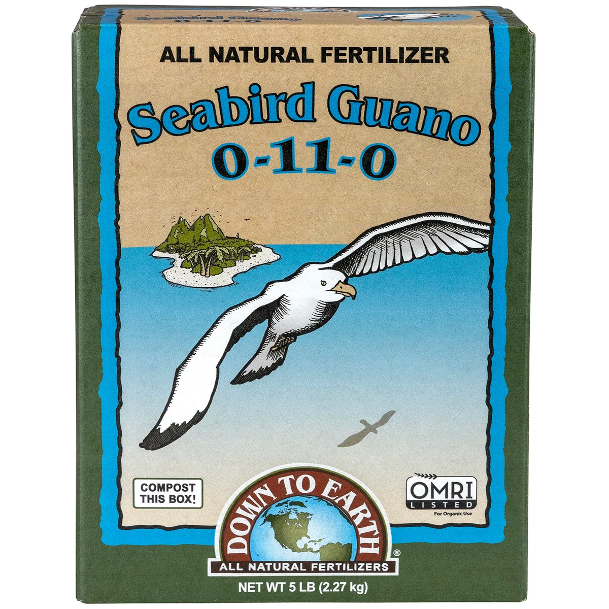 Down to Earth Fertilizer Seabird Guano 0-11-0 OMRI - Image 3