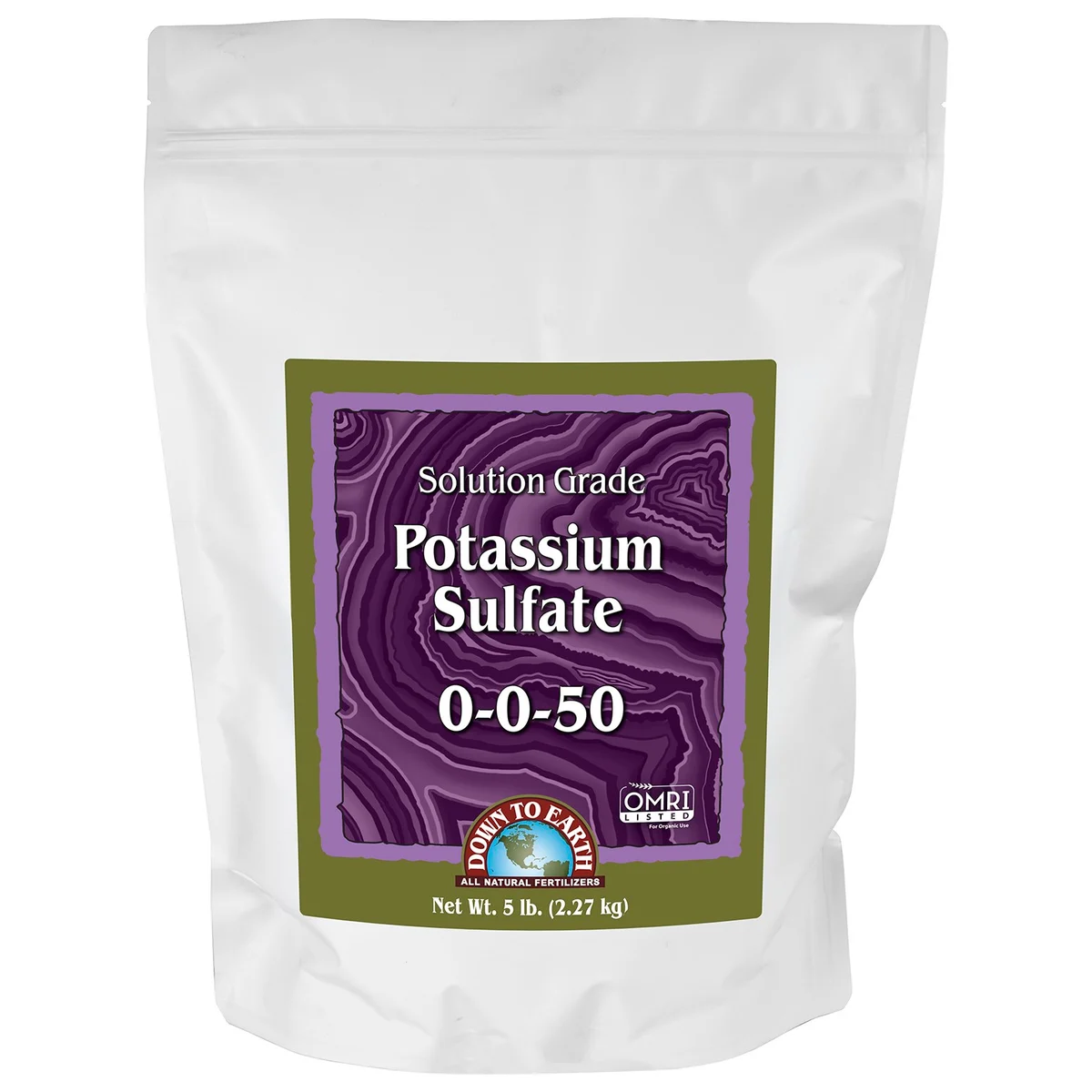 Down to Earth Fertilizer Solution Grade Potass Sulfate 0-0-50 OMRI - Image 3