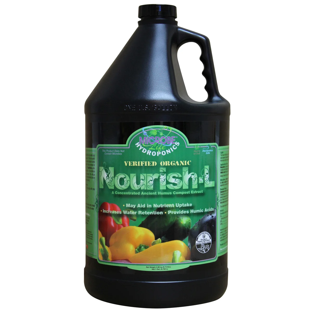 Ecological Labs Eco Labs Microbe Life Nourish L Liquid Certified Organic - Image 2