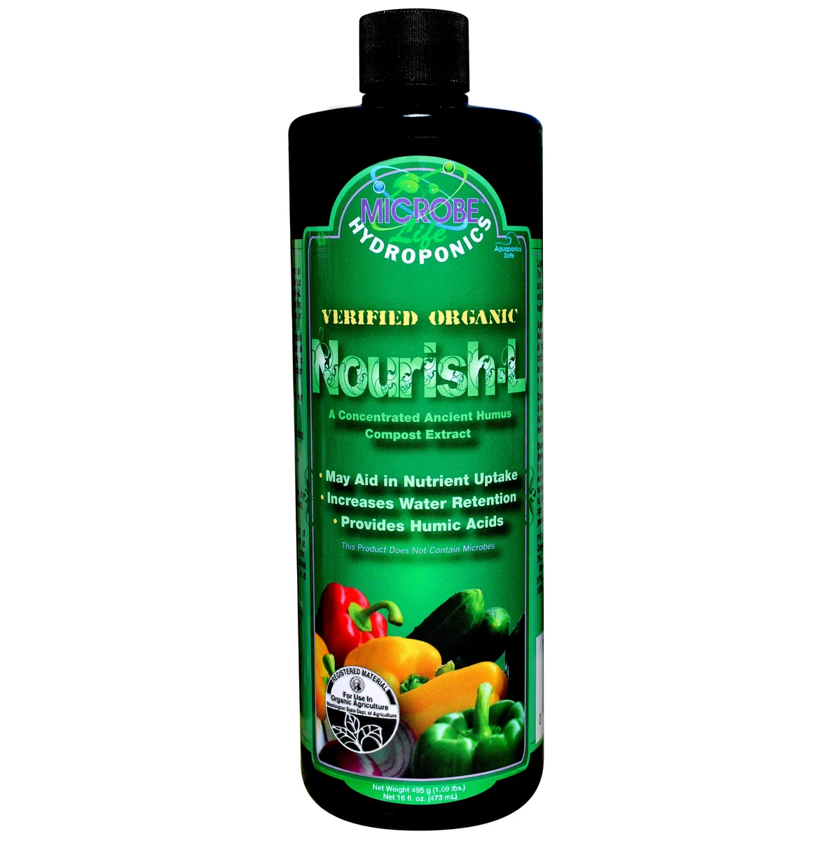 Ecological Labs Eco Labs Microbe Life Nourish L Liquid Certified Organic - Image 3