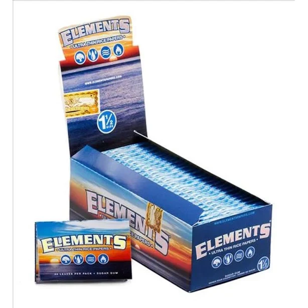 Elements Ultra Thin Rice Papers 1-1/2 33 Leaves/Pack