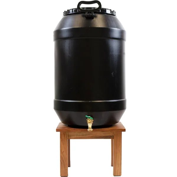 Epoch 17-20 Gallon Mini Rain Barrel Black