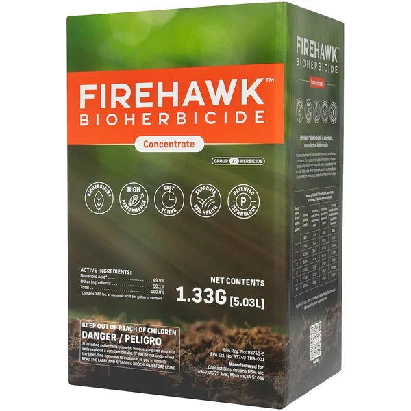 FireHawk Bioherbicide Concentrate