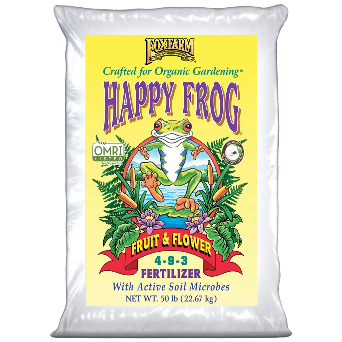 Fox Farms Happy Frog Fruit & Flower Dry Fertilizer - Image 3
