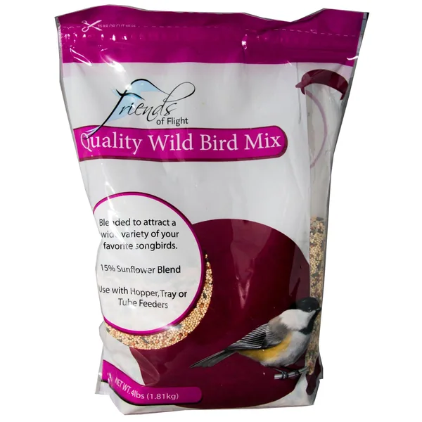 Friends of Flight 4 lbs Quality Wild Bird Blend