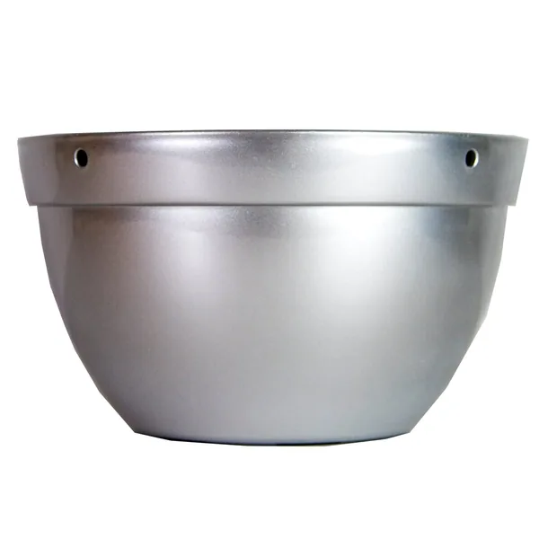 Gardener Select 12" Hanging Basket Metallic Silver 11.85"x11.85"x6.69"