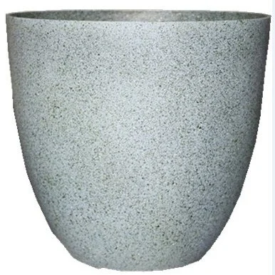 Gardener Select Egg Planter Granite Flower Planter — Case of 4 - Image 2