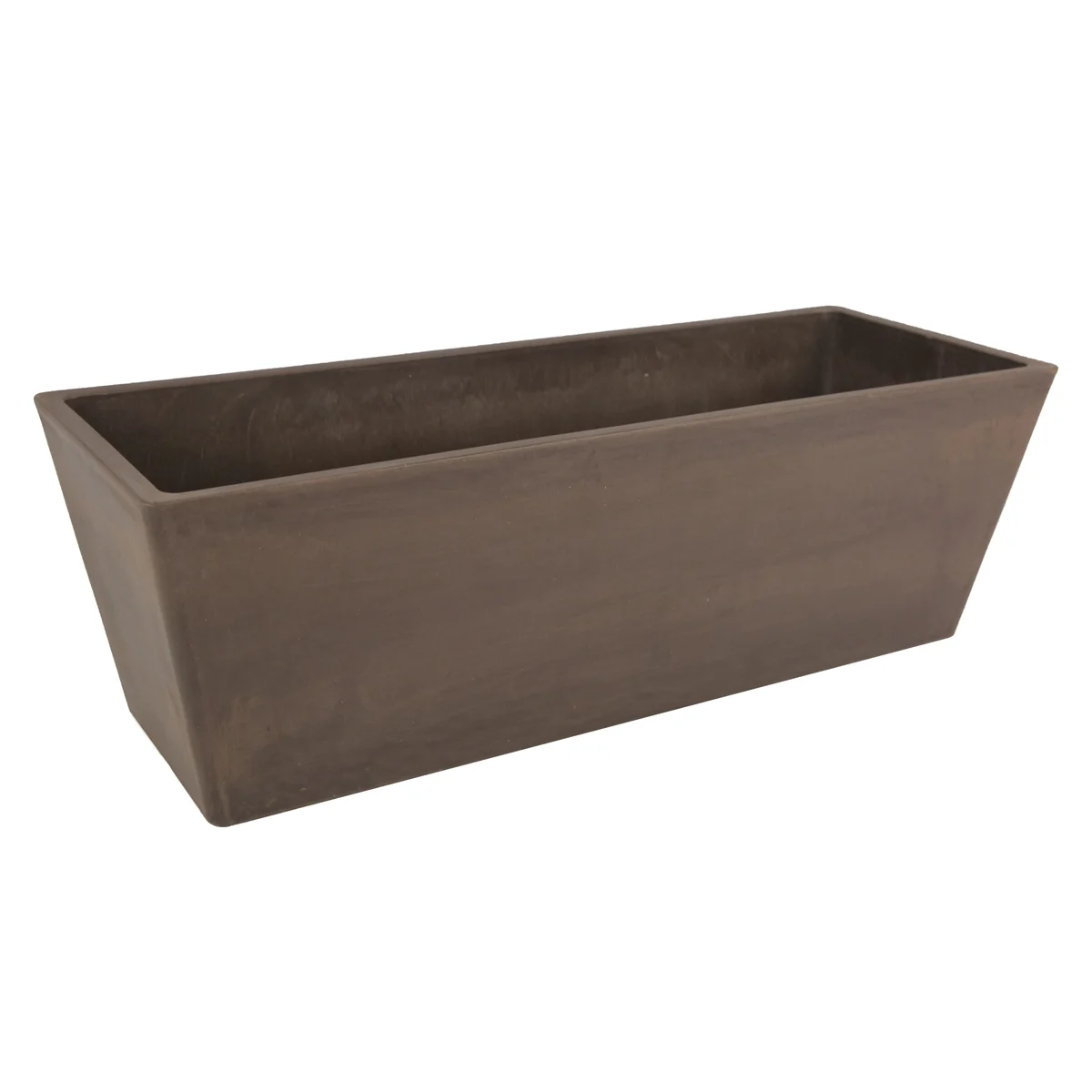 Gardener Select Rectangle Balcony Planter Chocolate - Image 3