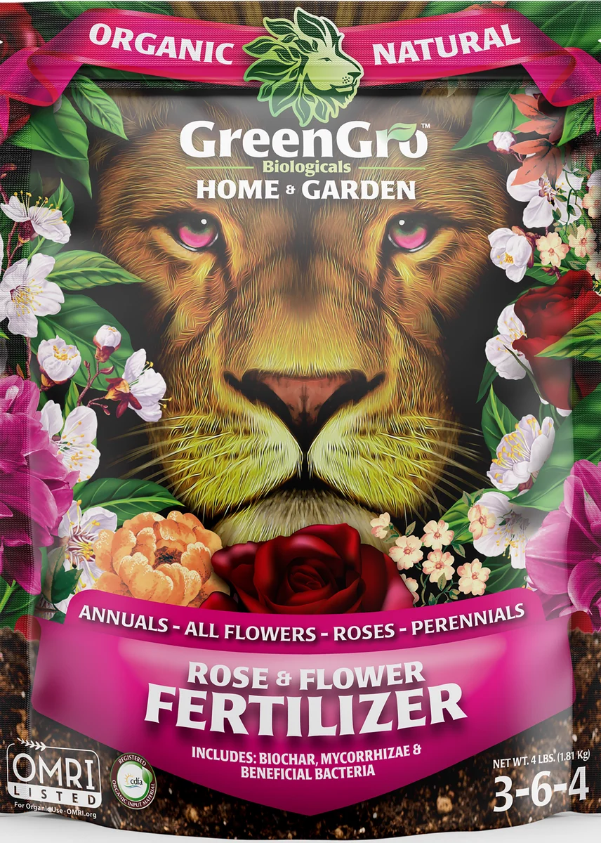 Greengro Home & Garden Rose & Flower Fertilizer - Image 2