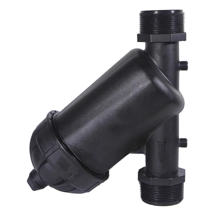 GROW1 Manual Disc Filter 1" MPT X MPT 120 Mesh 1-26 GPM