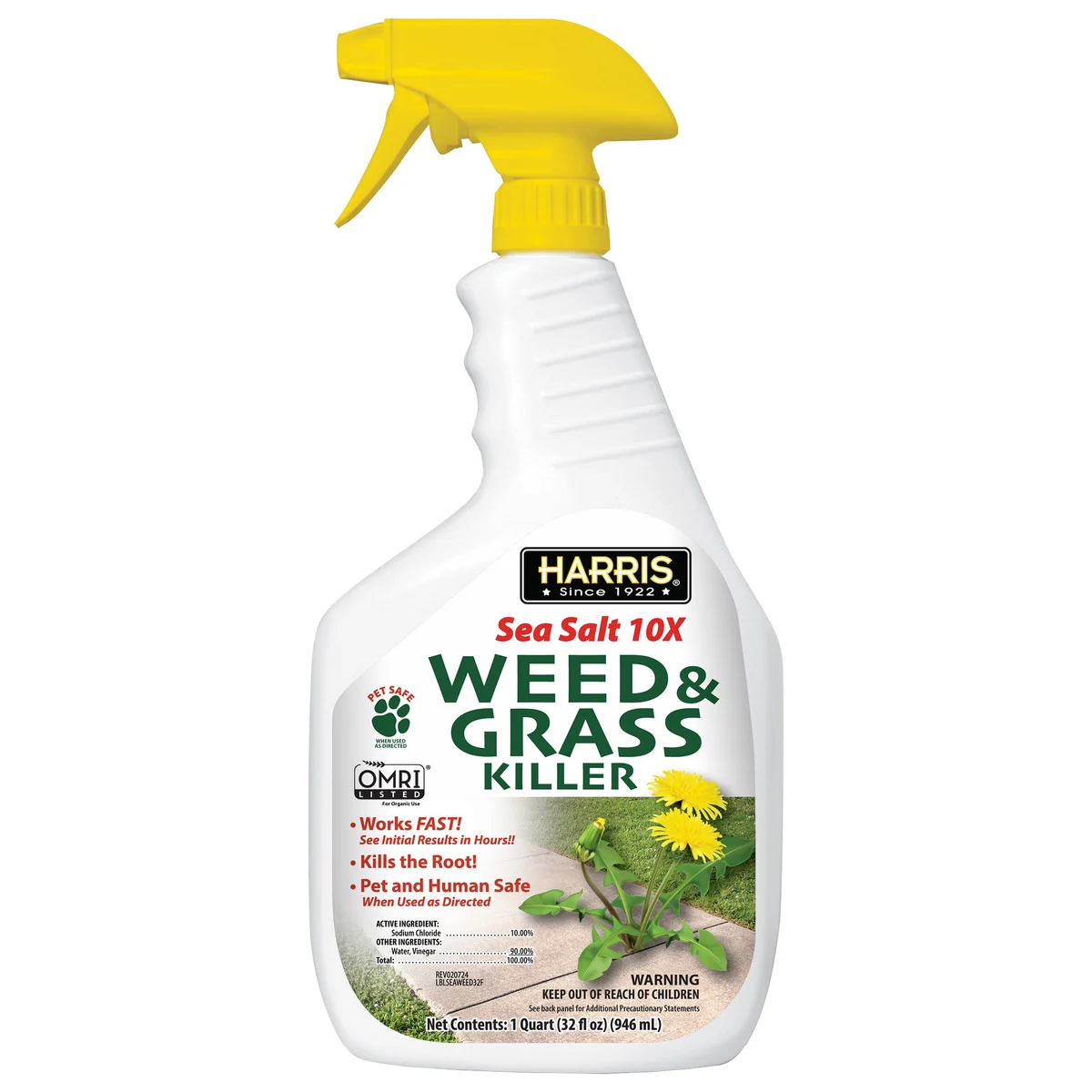 Harris Sea Salt Weed & Grass Killer CA ok - Image 2