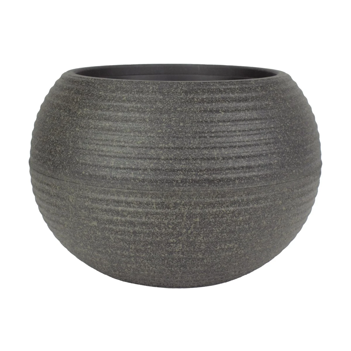 HC Atlas Planter Brown River Rock - Image 2