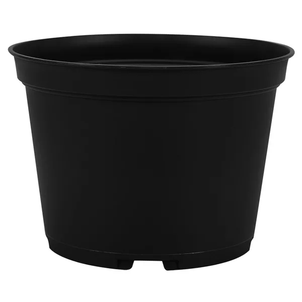 HC Companies Dillen AZA0650 06.50 Round Azalea Pot Black