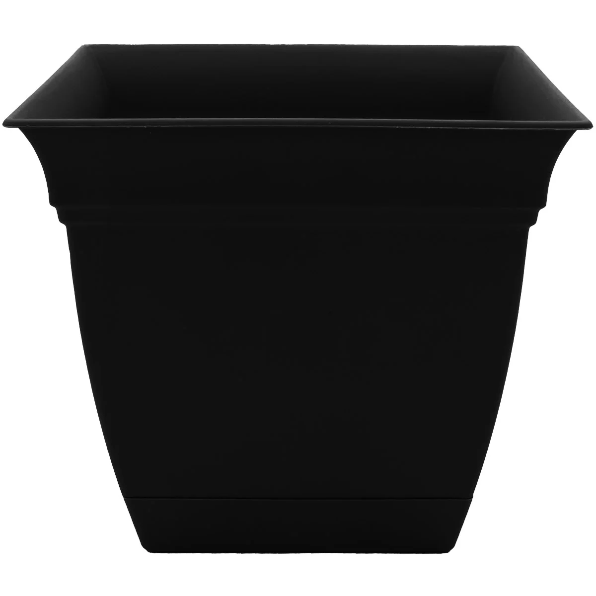 HC Eclipse Square Planter Black - Image 3