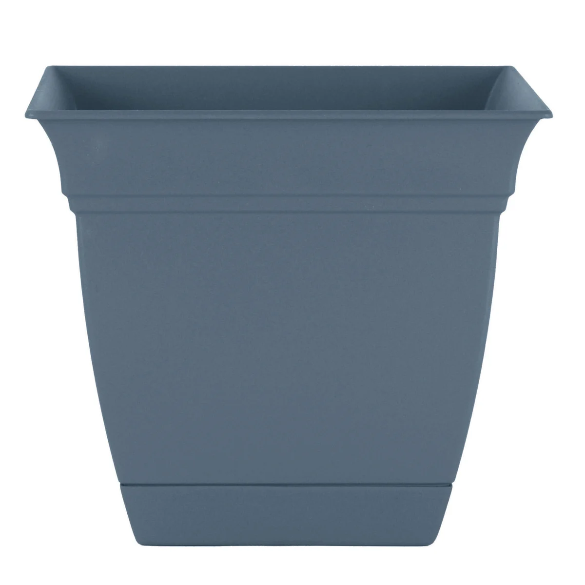 HC Eclipse Square Planter Slate Blue - Image 3