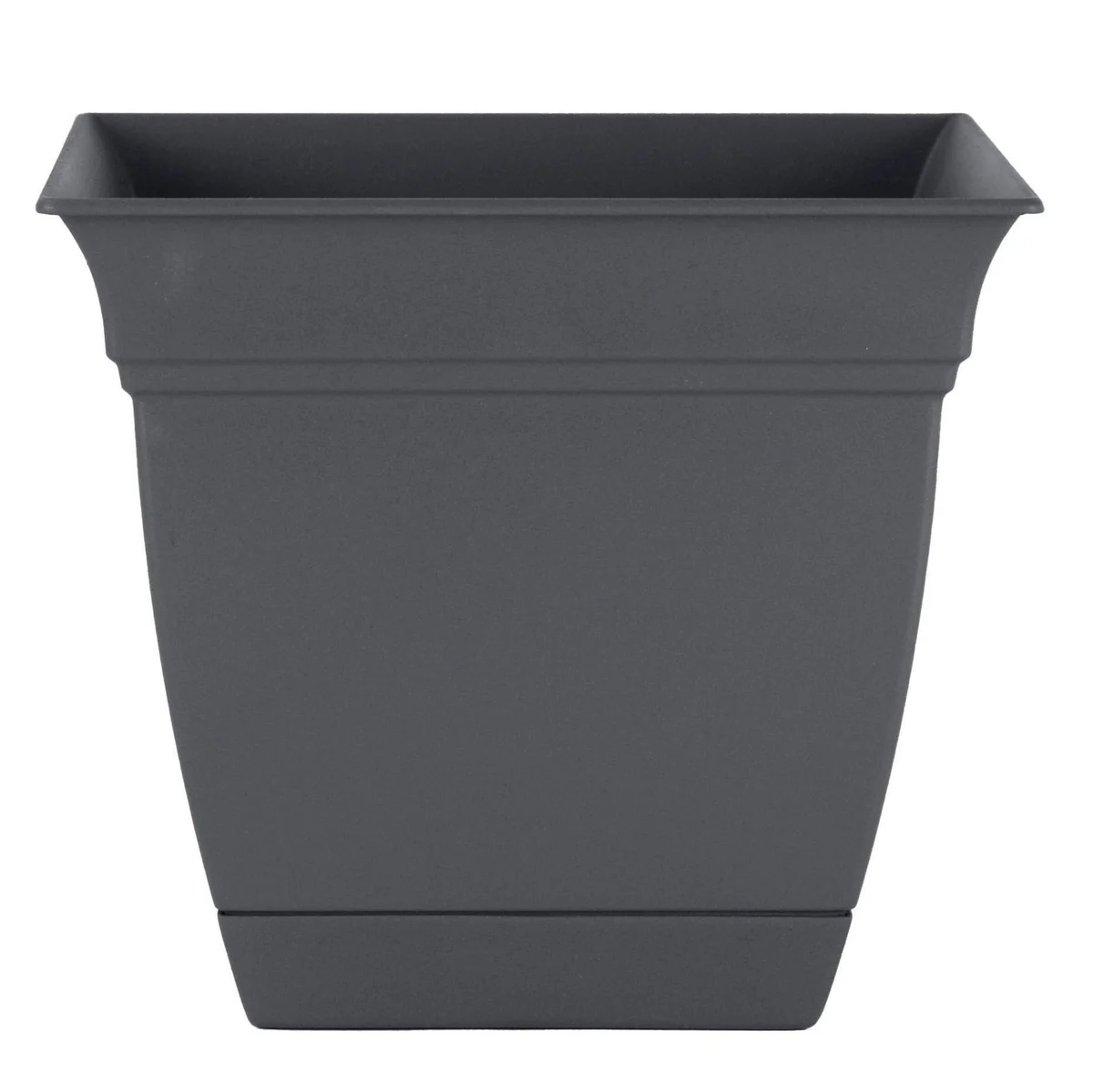 HC Eclipse Square Planter Warm Gray - Image 2
