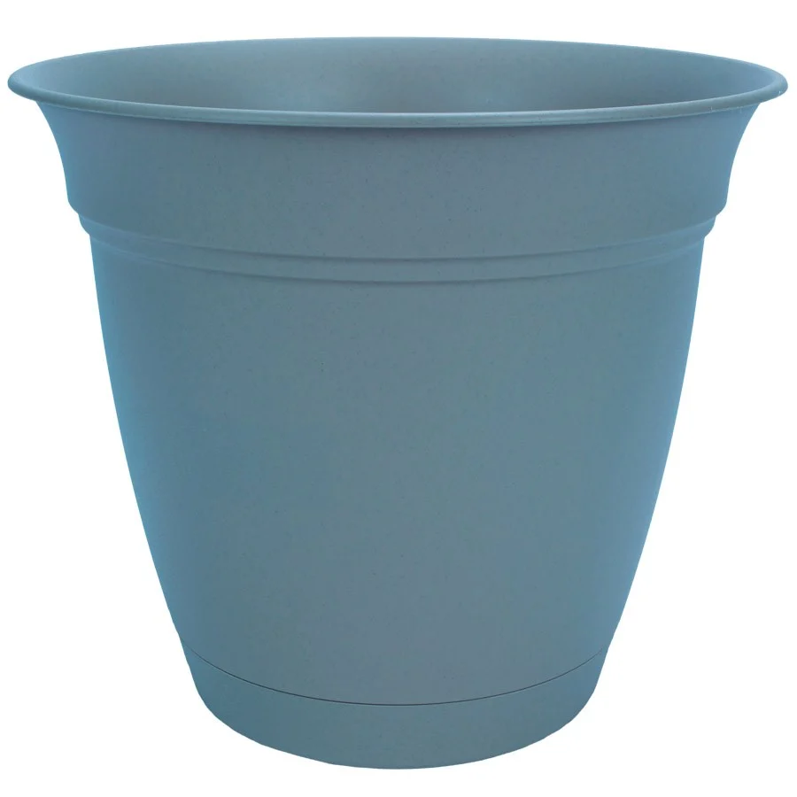 HC Eclipse With Saucer Planter Slate Blue - Image 2