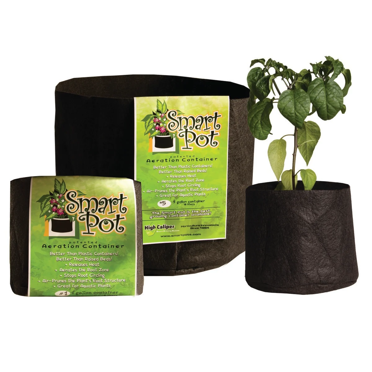High Caliper Growing Smart Pot Black Bulk Box - Image 15